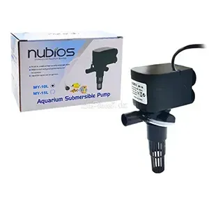 Pompe submersible d'aquarium, Nubios, My-10L, 10w