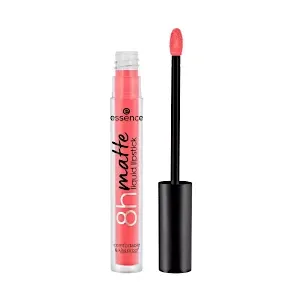 Rouge à lèvres liquide, 8h Matte, Confortable et kissproof, Essence, 09 Fiery Red, 2,5 ml.