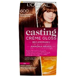 Coloration pour cheveux, Crème gloss, Casting, L'Oréal, 600 Blond foncé