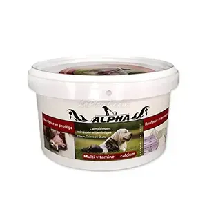 Complément minéralo-vitaminique pour chien et chat, Alpha