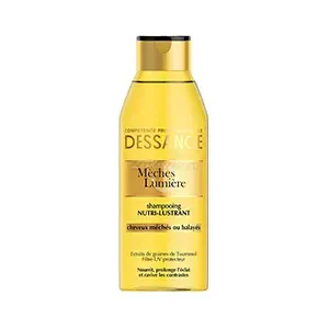 Shampooing nutri-lustrant pour cheveux méchés ou balayés, Mèches lumière, Dessange, 250ml