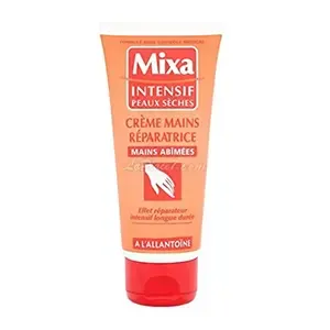 Crème réparatrice pour mains abîmées à l'huile végétales, Intensif peaux sèches, Mixa, 100ml