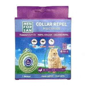 Collier pour chat anti-insectes, Men for san, 33cm