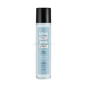 Shampoing sec pour les cheveux fins au citron et camélia, Love beauty and planet
