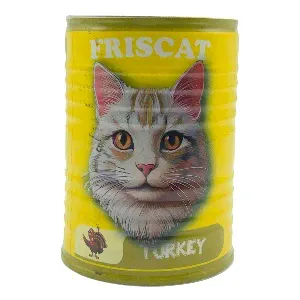 Aliment complet pour chat, Dinde, Friscat, 400g
