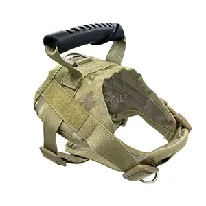 Harnais pour chien en tissu avec motif militaire, Petit chien, Service dog, XS