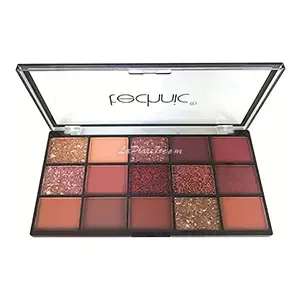 Palette de fard à paupière Invite only, Technic, 15 Couleurs, 22,5g