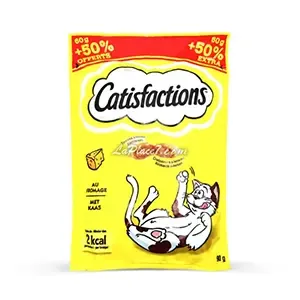 Friandise pour chat au fromage, Catisfactions, 90g