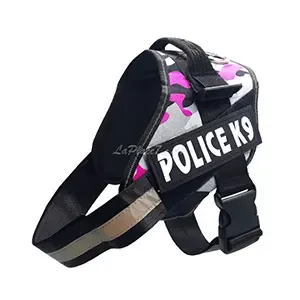Harnais pour chien en tissu militaire, Grand chien, Police K9, BisBis, XXL