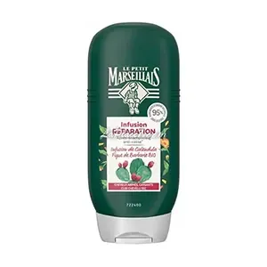 Après-shampoing pour cheveux abîmés, cassants cuir chevelu sec, Infusion réparation, Le Petit Marseillais